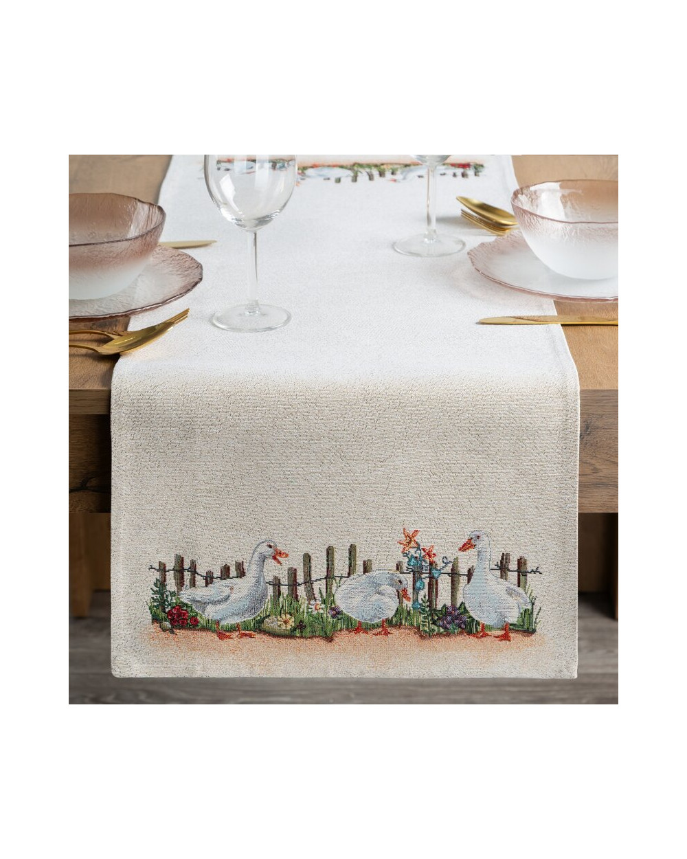 Bieżnik 40x100 Cho 4097 naturalny Eurofirany