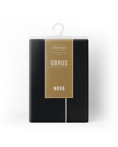 Obrus 145x280 Dorita czarny Eurofirany