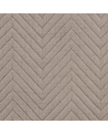 Narzuta mikrofibra 220x240 Len 3 beżowa Eurofirany