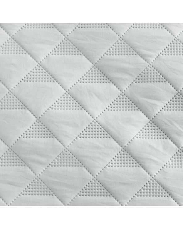 Narzuta mikrofibra 170x210 Vanesa srebrna Eurofirany