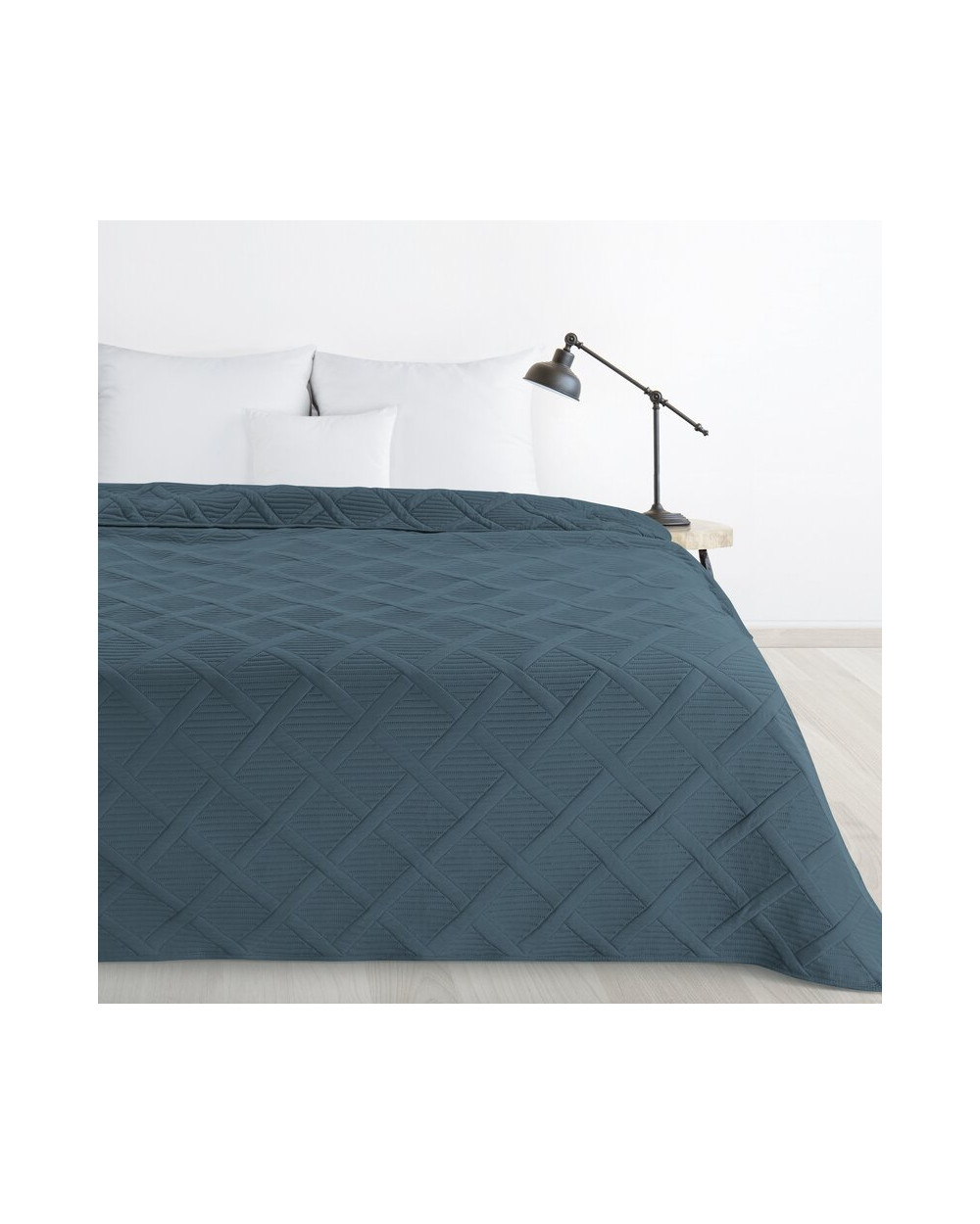 Narzuta mikrofibra 170x210 Alara 5 turkusowa Eurofirany