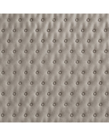 Narzuta mikrofibra 170x210 Falbanka ciemnobeżowa Eurofirany