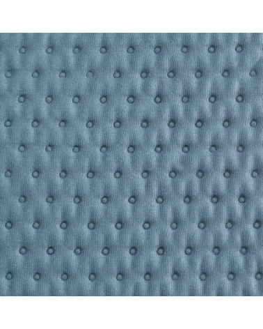 Narzuta mikrofibra 220x240 Falbanka granatowa Eurofirany