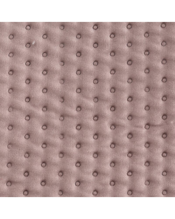 Narzuta mikrofibra 220x240 Falbanka pudrowa Eurofirany