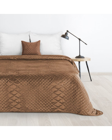 Narzuta velvet 170x210 Luiz 3 ceglasta Eurofirany