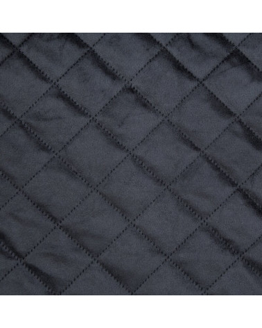 Narzuta velvet 170x210 Luiz 5 czarna Eurofirany