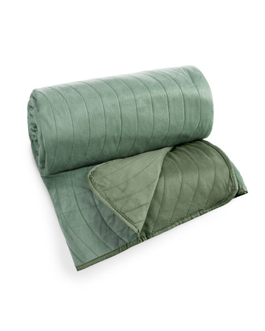 Narzuta velvet 170x210 Luiz 10 zielona Eurofirany