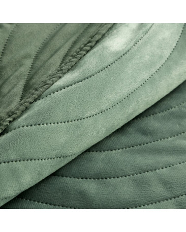 Narzuta velvet 220X240 Luiz 10 zielona Eurofirany
