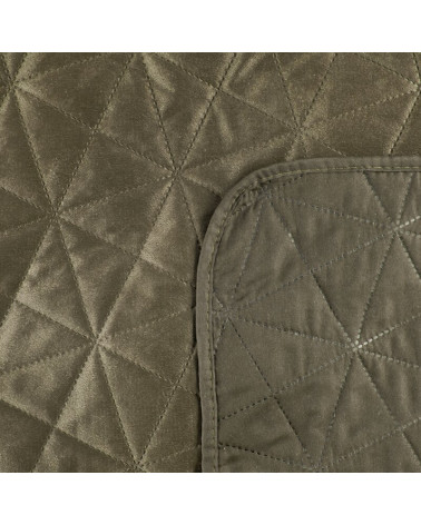 Narzuta velvet 170x210 Luiz 3 brązowa Eurofirany