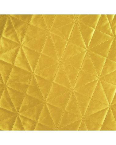 Narzuta velvet 170x210 Luiz 3 musztardowa Eurofirany