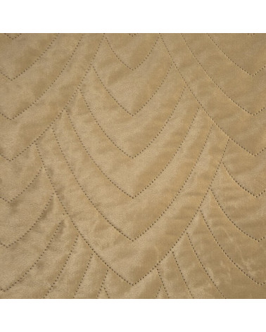 Narzuta velvet 170x210 Luiz 6 beżowa Eurofirany