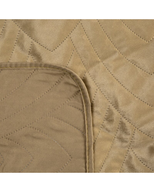 Narzuta velvet 170x210 Luiz 6 beżowa Eurofirany