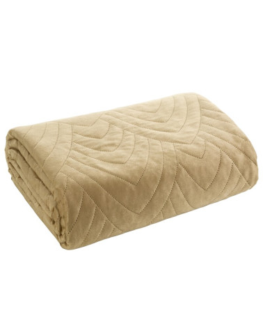 Narzuta velvet 220x240 Luiz 6 beżowa Eurofirany