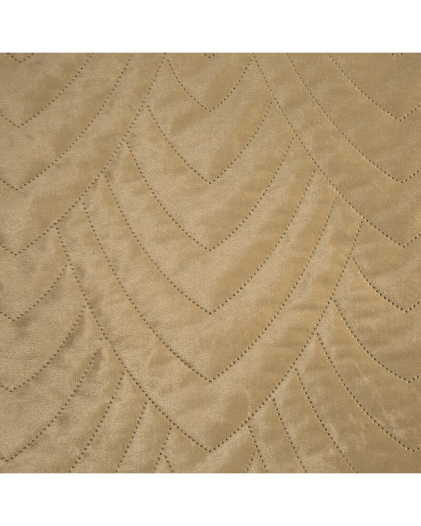 Narzuta velvet 220x240 Luiz 6 beżowa Eurofirany