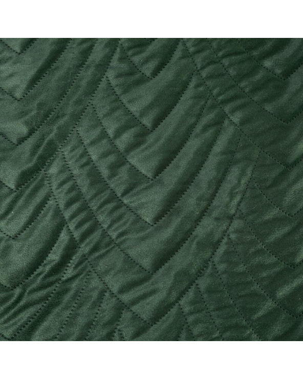 Narzuta velvet 220x240 Luiz 6 ciemnozielona Eurofirany
