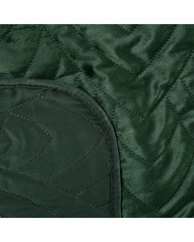 Narzuta velvet 220x240 Luiz 6 ciemnozielona Eurofirany