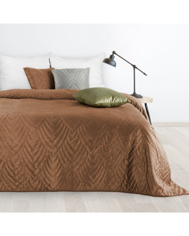 Narzuta velvet 170x210 Luiz 6 ceglasta Eurofirany