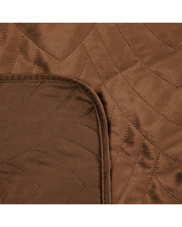 Narzuta velvet 170x210 Luiz 6 ceglasta Eurofirany