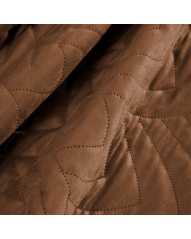 Narzuta velvet 220x240 Luiz 6 ceglasta Eurofirany