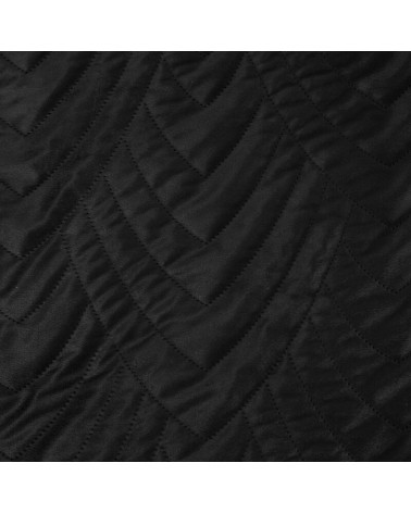Narzuta velvet 170x210 Luiz 6 czarna Eurofirany