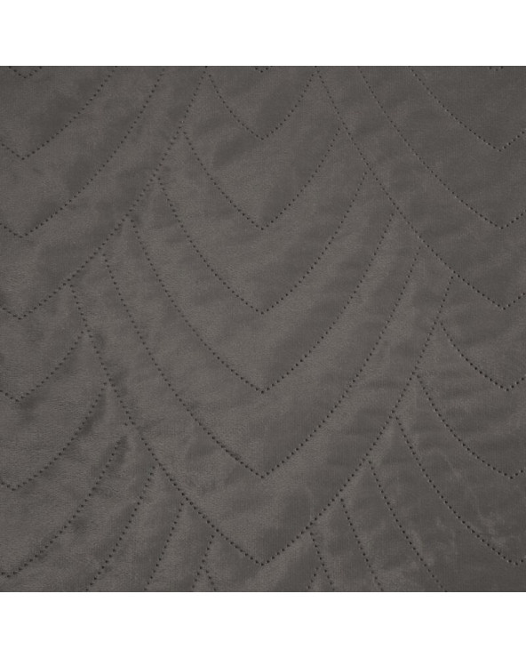 Narzuta velvet 200x220 Luiz 6 grafitowa Eurofirany