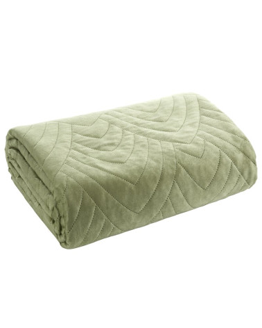 Narzuta velvet 220x240 Luiz 6 jasnozielona Eurofirany