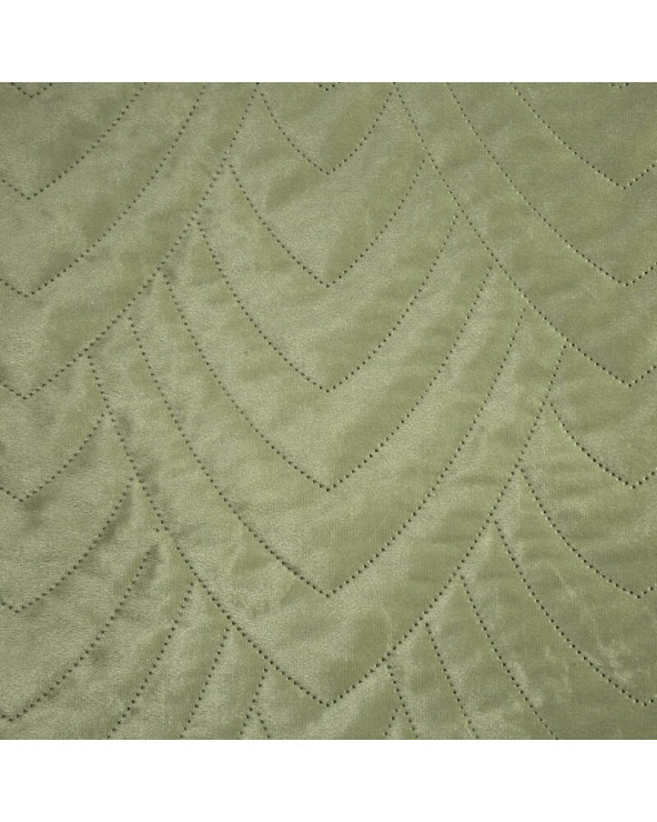 Narzuta velvet 220x240 Luiz 6 jasnozielona Eurofirany