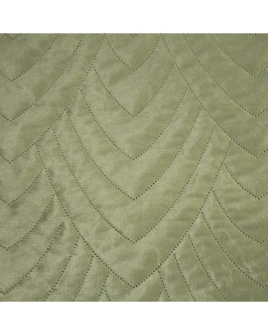 Narzuta velvet 220x240 Luiz 6 jasnozielona Eurofirany