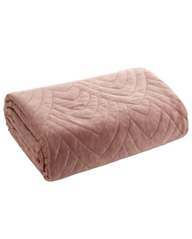 Narzuta velvet 220x240 Luiz 6 różowa Eurofirany