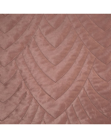 Narzuta velvet 220x240 Luiz 6 różowa Eurofirany