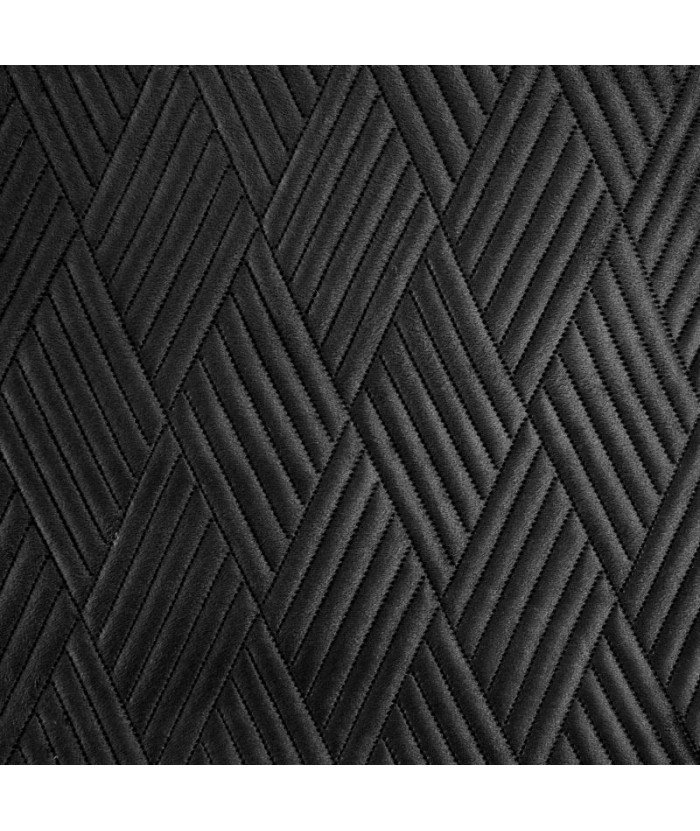Narzuta velvet Ariel 1 230x260 czarna