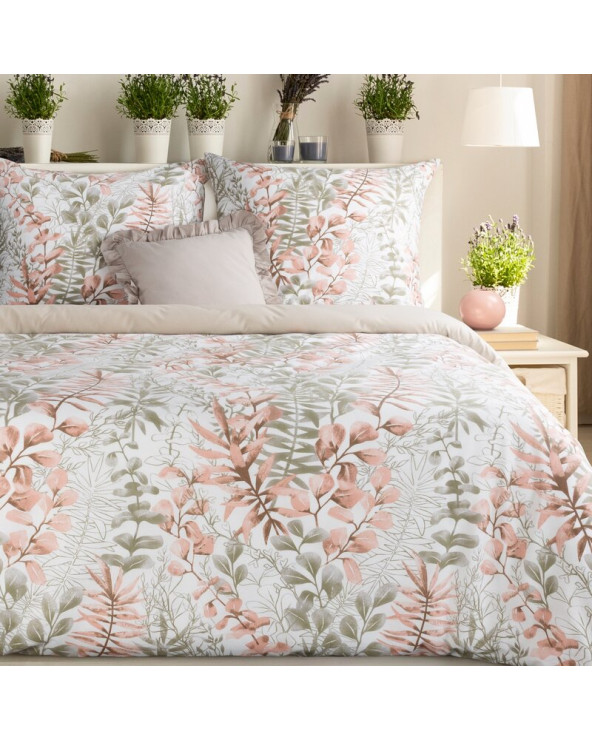 Pościel bawełna ranforce 140x200 + 1x70x80 Freesia Eurofirany