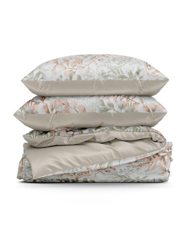 Pościel bawełna ranforce 140x200 + 1x70x80 Freesia Eurofirany