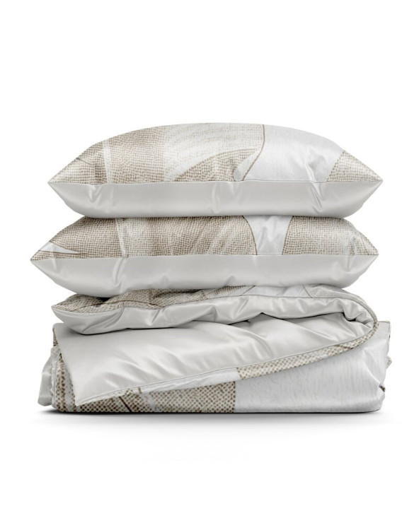 Pościel satyna bawełniana 200x220 + 2x70x80 Spring 102 Eurofirany