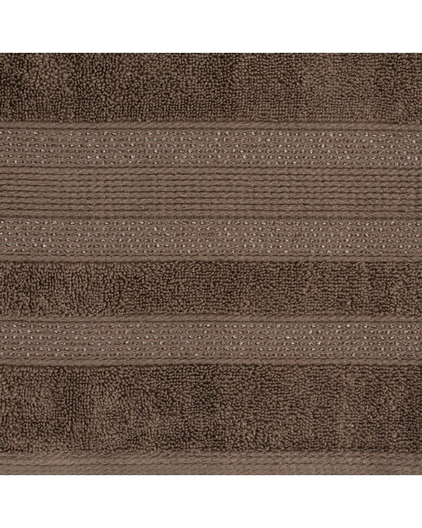 Ręcznik bawełna Judy 1 70x140 brązowy Eurofirany
