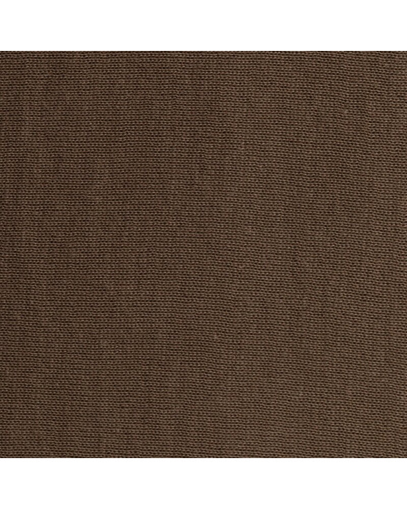 Prześcieradło wysokie bawełna jersey 200x220x30 z gumką brązowe Eurofirany