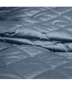 Narzuta velvet Amareta 220x240 niebieska