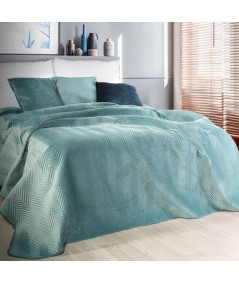 Narzuta velvet Sofia 200x220 miętowa