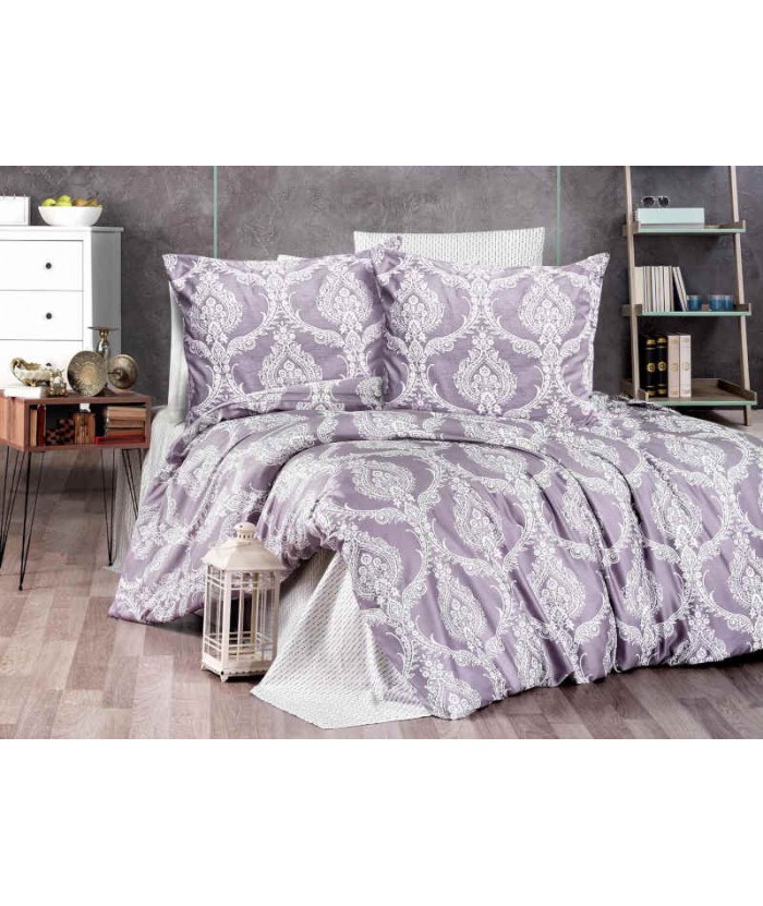 Pościel satyna bawełniana Kadera 2 160x200 + 2x70x80 Exclusive