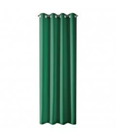 Zasłona zaciemnająca Parisa 135x250 ciemnozielona