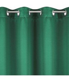 Zasłona zaciemnająca Parisa 135x250 ciemnozielona