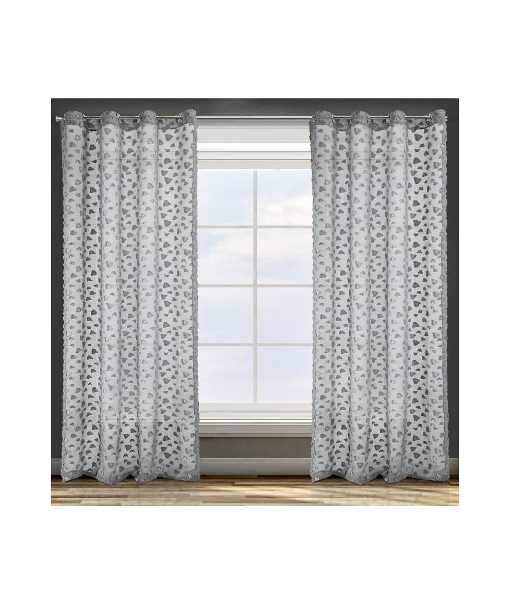 Zasłona Bindy 140x250 stalowa