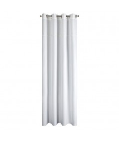 Zasłona z cyrkoniami Serema 135x250 biała