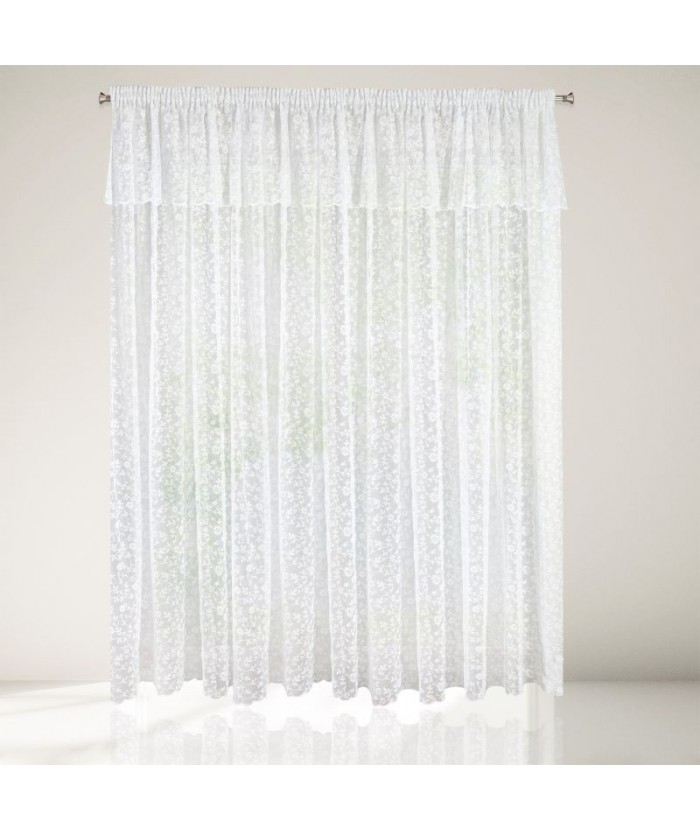 Firana żakardowa Vanessa 350x250 biała