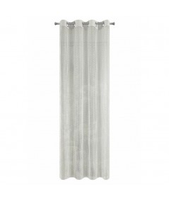 Firana z siateczki Abigail 140x250 kremowa