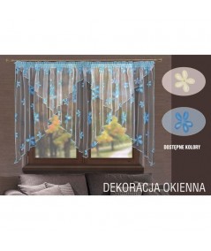 Firana Regina 400x145 kremowa