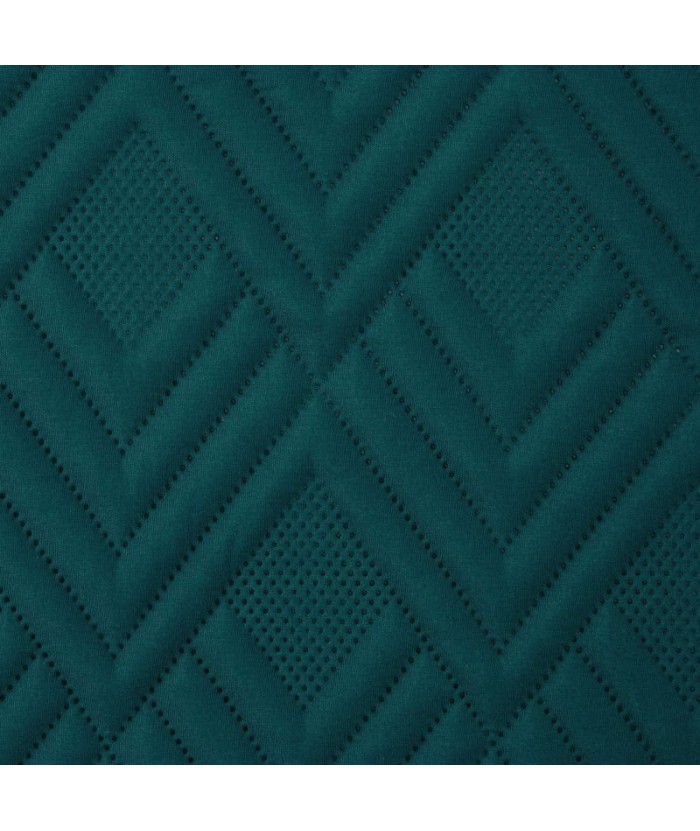 Narzuta mikrofibra Alara 1 230x260 ciemnoturkusowa