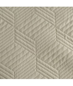 Narzuta mikrofibra Boni 2 70x160 kremowa