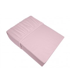 Prześcieradło bawełna jersey Frotex 180X200 z gumką pudrowe
