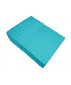 Prześcieradło bawełna jersey Frotex 200x220 z gumką miętowe